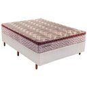 Ver imagem 1 de Cama Box Casal: Colchão Molas Ensacadas Paropas MasterPocket Esplêndido + Base CRC Courano Branco(13