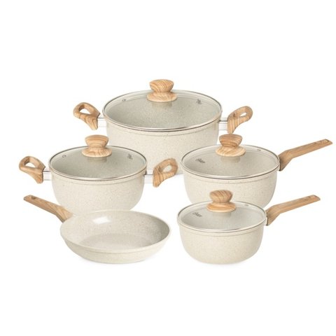 Jogo de Panelas 5 Pecas Marble Edition 5 Peças Oster