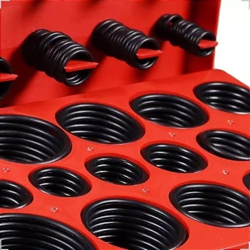 Oring Anel Vedação Jogo Estojo Borracha Kit Lorben 419 Peças - 4