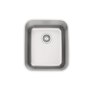 Cuba de Embutir Tramontina 34 x 40 cm Dora 34 BL em Aço Inox Acetinado com Válvula