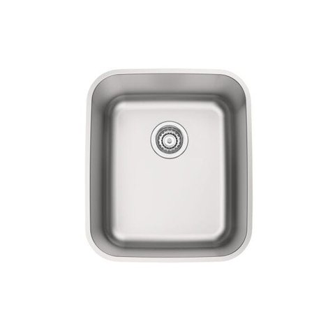 Cuba de Embutir Tramontina 34 x 40 cm Dora 34 BL em Aço Inox Acetinado com Válvula