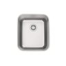 Cuba de Embutir Tramontina 34 x 40 cm Dora 34 BL em Aço Inox Acetinado com Válvula - 1