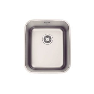 Cuba de Embutir Tramontina 34 x 40 cm Dora 34 BL em Aço Inox Acetinado com Válvula e Escape