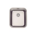 Ver imagem 1 de Cuba de Embutir Tramontina 34 x 40 cm Dora 34 BL em Aço Inox Acetinado com Válvula e Escape