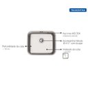 Ver imagem 3 de Cuba de Embutir Tramontina 40 x 34 cm Dora 40 BL em Aço Inox Acetinado com Válvula e Escape