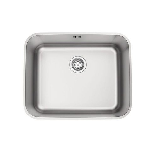Cuba de Embutir Tramontina 50 x 40 cm Dora 50 BL em Aço Inox Acetinado com Válvula e Escape