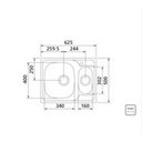 Ver imagem 2 de Cuba De Sobrepor Em Aço Inox 62x50 Cm