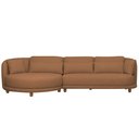 Ver imagem 6 de Sofá 05 Lugares 330cm Arizona com Chaise Direito Bouclé Terracota - Nexta Casa