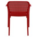 Ver imagem 6 de Cadeira Tramontina Gabriela Vermelha em Polipropileno e Fibra de Vidro