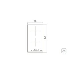 Cooktop Por Indução Tramontina Dominó Slider 2Ei 30 com 2 Áreas de Aquecimento e Comando Touch - 4