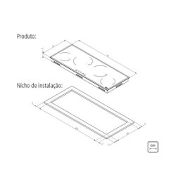Cooktop Por Indução Tramontina New Slim Lune Touch 4Ei 90 - 6