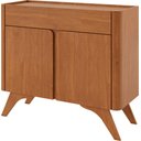 Ver imagem 1 de Buffet Aros 2 Portas Pés Madeira Maciça - Mavaular Naturale