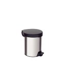 Ver imagem 1 de Lixeira com Pedal New 5L Inox - Tramontina 94538/705