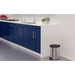 Lixeira com Pedal New Tramontina em aço inox com Acabamento Polido 12 L - 94538712 - 6