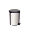 Lixeira com Pedal New Tramontina em aço inox com Acabamento Polido 12 L - 94538712 - 1