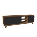 Ver imagem 1 de Rack para Tv até 75'' com 3 Portas 200cm John - Preto
