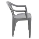 Ver imagem 4 de Cadeira Tramontina Iguape em Polipropileno Cinza