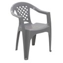 Ver imagem 3 de Cadeira Tramontina Iguape em Polipropileno Cinza