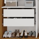 Ver imagem 7 de Guarda Roupa Casal Panamá 3 Portas 4 Gavetas Salleto Cinamomo/Off White