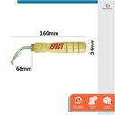 Ver imagem 4 de Riscador Cortador de Fórmica Raspador Rejunte Azulejo - Edus