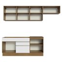 Ver imagem 7 de Armário de Cozinha Completa 260cm Rustic/Branco Glamy Madesa 03