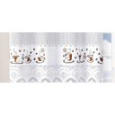 Ver imagem 2 de Cortina Pia Bando Vitro Formosa Renda Cozinha 1,60x0,80x0,20:xicaras