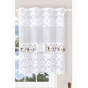 Ver imagem 5 de Cortina Pia Bando Vitro Formosa Renda Cozinha 1,60x0,80x0,20:xicaras