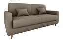 Ver imagem 1 de Sofá Cama Premium 3 Lugares 1,90 Larg Emilia Matrix Cor:veludo Capuccino