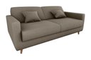 Ver imagem 3 de Sofá Cama Premium 3 Lugares 1,90 Larg Emilia Matrix Cor:veludo Capuccino