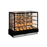 Vitrine Neutra Conveniência Gourmet MGEN-150 PR com 3 prateleiras iluminação de Led Perimetral - 1