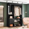 Closet e Camarim Wako Preto Fosco Liso - 5