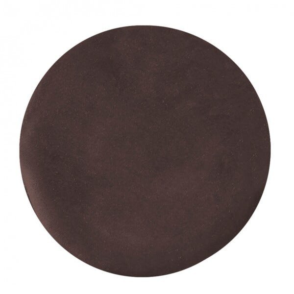 Kit 8 Banquetas Decorativa Rubi Pés Branco Suede Marrom - 5
