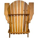Ver imagem 7 de Cadeira Adirondack Jardim Externa Pavão Dobrável Garapa Envernizada Adirondack