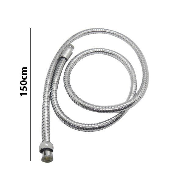 Ducha Mao Cromada 3 Funções Flexivel Chuveiro Banheiro Mangueira Articulada Higienica - 5