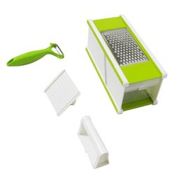 Ralador Cortador de Legumes Multiuso Fatiador Descascador Alimentos - 3