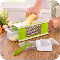 Ralador de Legumes Cortador Multiuso Fatiador Descascador Picador Alimentos - 2