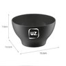 Kit 48 Cumbucas Tigela de Plástico 500ml Preto Caldos Sopas Petiscos 13,5x7,8cm Uz Premium - 3