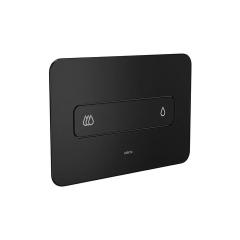 Acabamento para Caixa de Descarga Embutida Deca You 4900.bl01.mt Black Matte Black Matte 4900.bl01.m