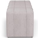 Ver imagem 5 de Puff Decorativo Living 140 Cm Roma W01 Linho Bege - lyam
