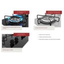 Ver imagem 4 de Cooktop 5 Bocas Mueller Mcg - à Gás - Preto - Bivolt