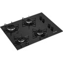 Ver imagem 1 de Cooktop 4 Bocas Mueller Mcg - à Gás - Preto - Bivolt