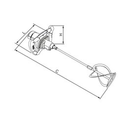 Misturador Elétrico de Argamassa HM 120 - 220 V - Cortag - 4