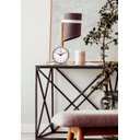 Ver imagem 2 de Relógio Despertador Quartz - Analógico - Cinza - Herweg