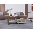 Ver imagem 2 de Mesa de Centro Lima Cinamomo/off White - Bechara Móveis