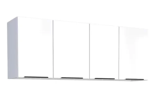 Conjunto Cozinha Jupter 100% Aço Reforçado 1.50 Mt -gabinete + Armario Aereo - Cozimax:branco - 6