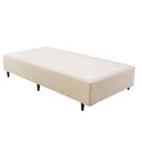 Ver imagem 1 de Cama Box Base Solteiro Triumph Bordado White (88x188x39) - Herval