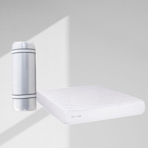 Colchão Casal Enrolado Espuma D28 Seleno 138x20 Branco