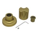 Ver imagem 4 de Acabamento para Registros de Pressão e Gaveta 16 estrias Gold Fosco