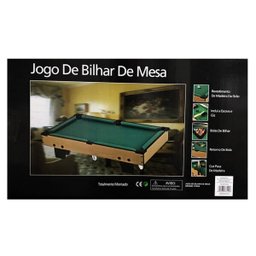 Jogo de Sinuca Bilhar de Mesa Grande - 6