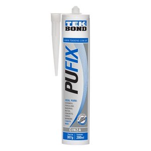 Pu40fix cinza 387g/280ml - cartucho - tekbond